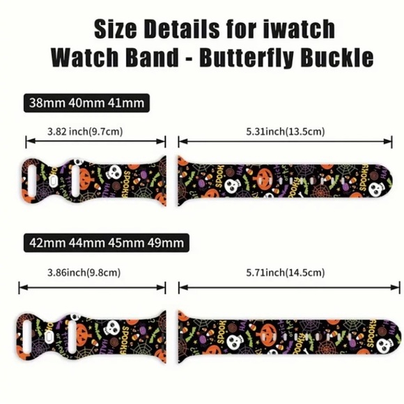 iWatch Watchband Nightmare Before Christmas Jack Skellington - Picture 2 of 2